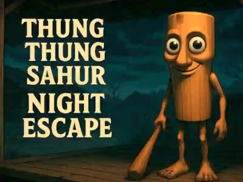 Παιχνίδι Thung Thung Sahur Night Escape σε απευθείας σύνδεση Παιχνίδι Thung Thung Sahur Night Escape σε απευθείας σύνδεση