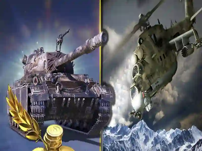 Παιχνίδι Στρατηγική του πολέμου. Δεξαμενές και ελικόπτερα σε απευθείας σύνδεση