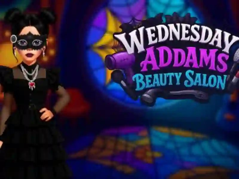 Παιχνίδι Τετάρτη Addams Beauty Salon σε απευθείας σύνδεση