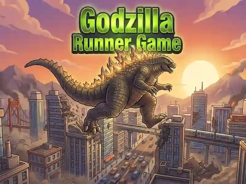 Παιχνίδι Παιχνίδι Godzilla Runner σε απευθείας σύνδεση