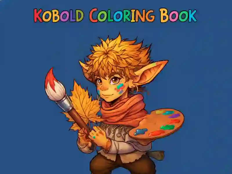 Παιχνίδι Βιβλίο ζωγραφικής Kobold σε απευθείας σύνδεση