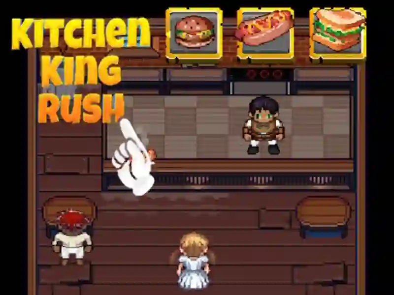 Παιχνίδι Kitchen King Rush σε απευθείας σύνδεση Παιχνίδι Kitchen King Rush σε απευθείας σύνδεση