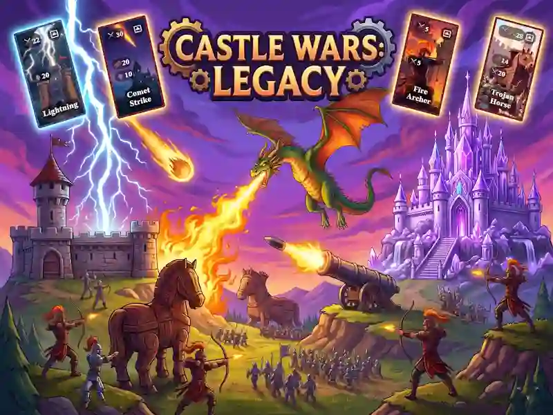 Παιχνίδι Castle Wars: Legacy σε απευθείας σύνδεση