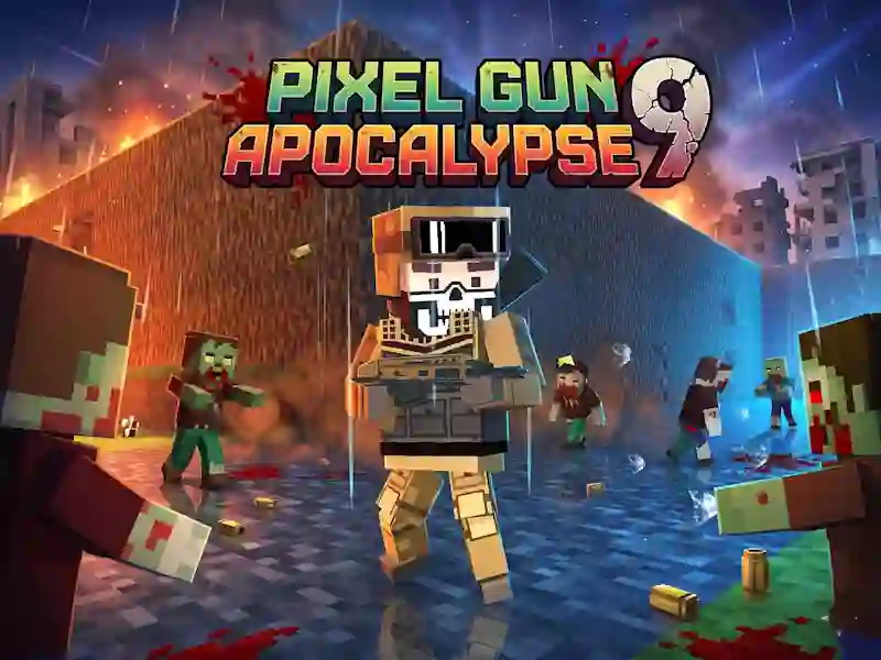 Παιχνίδι Pixel gun apocalypse 9 σε απευθείας σύνδεση