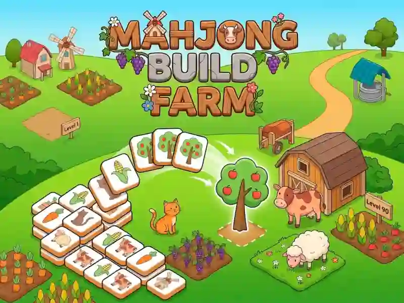 Παιχνίδι Mahjong Build Farm σε απευθείας σύνδεση