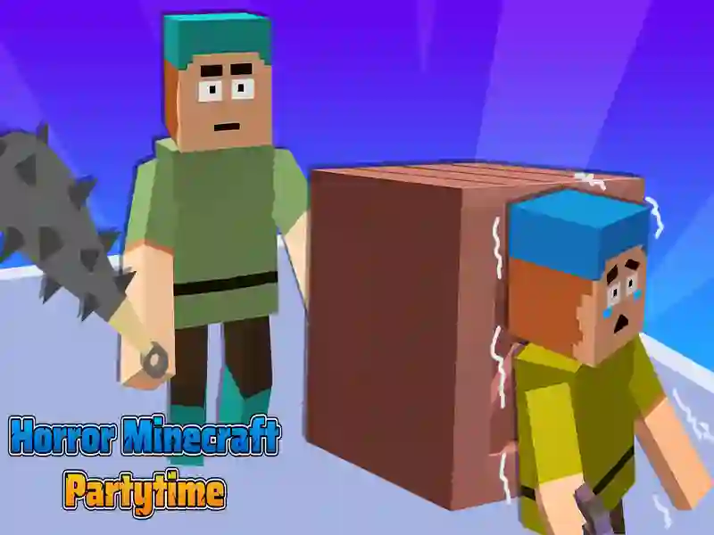 Παιχνίδι Τρομοκρατία Minecraft Partytime σε απευθείας σύνδεση