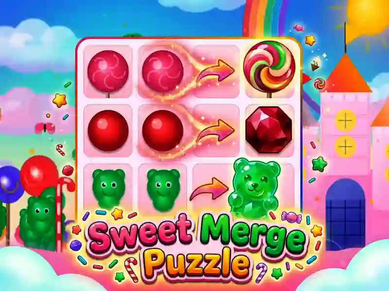 Παιχνίδι Sweet Merge Puzzle σε απευθείας σύνδεση