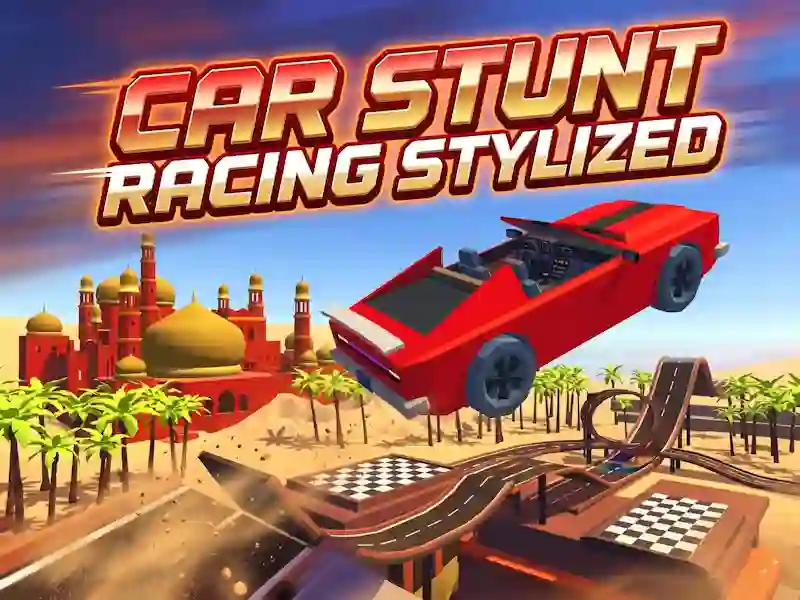 Παιχνίδι Car Stunt Racing Stylized σε απευθείας σύνδεση