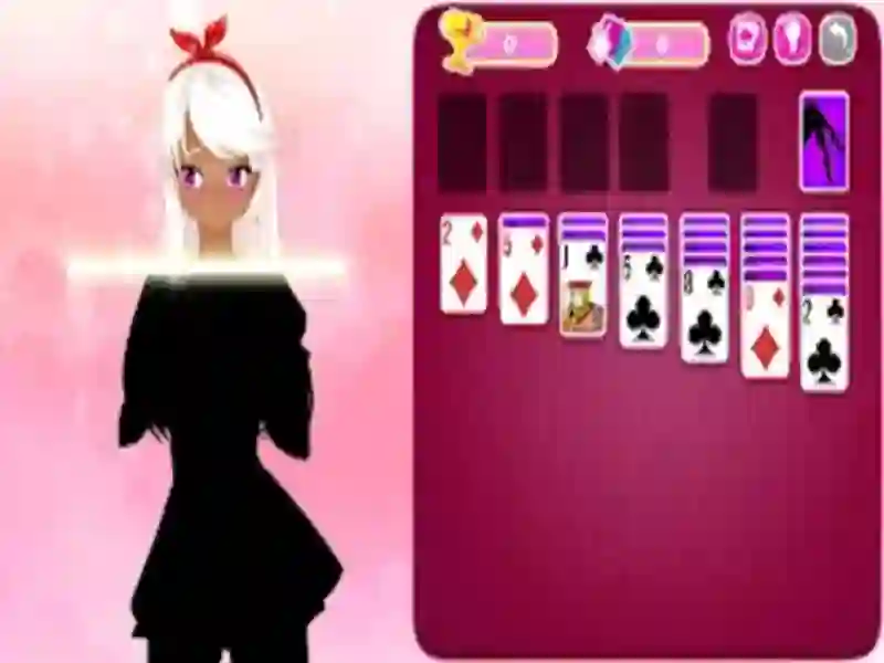 Παιχνίδι Solitaire Girls 2 σε απευθείας σύνδεση