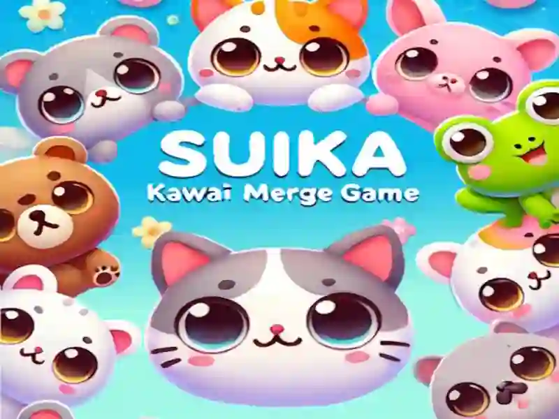 Παιχνίδι Suika Kawaii Merge Game σε απευθείας σύνδεση