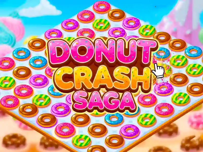 Παιχνίδι Donut Crash Saga σε απευθείας σύνδεση