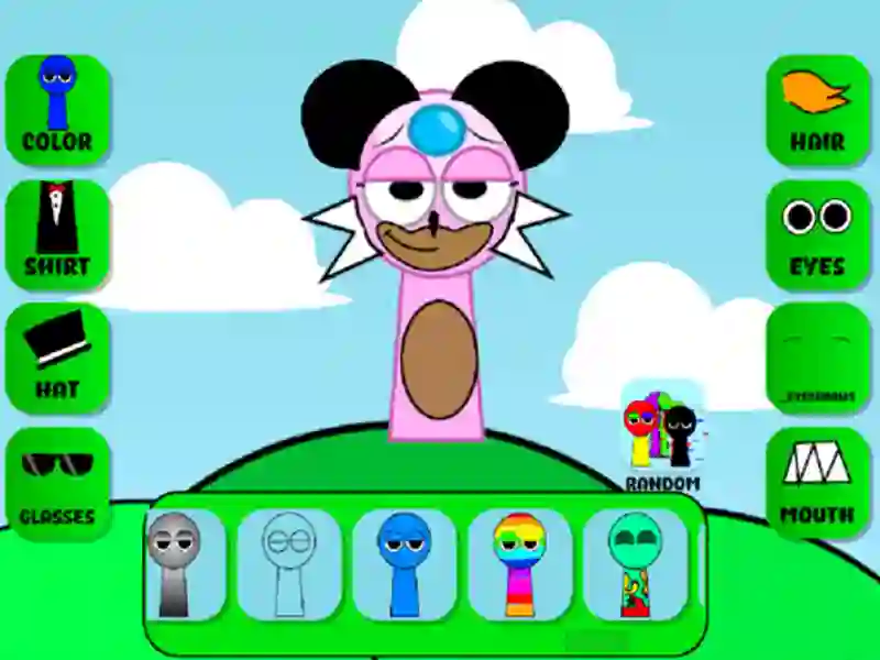 Παιχνίδι Ο κατασκευαστής χαρακτήρων Sprunki OC σε απευθείας σύνδεση Παιχνίδι Ο κατασκευαστής χαρακτήρων Sprunki OC σε απευθείας σύνδεση