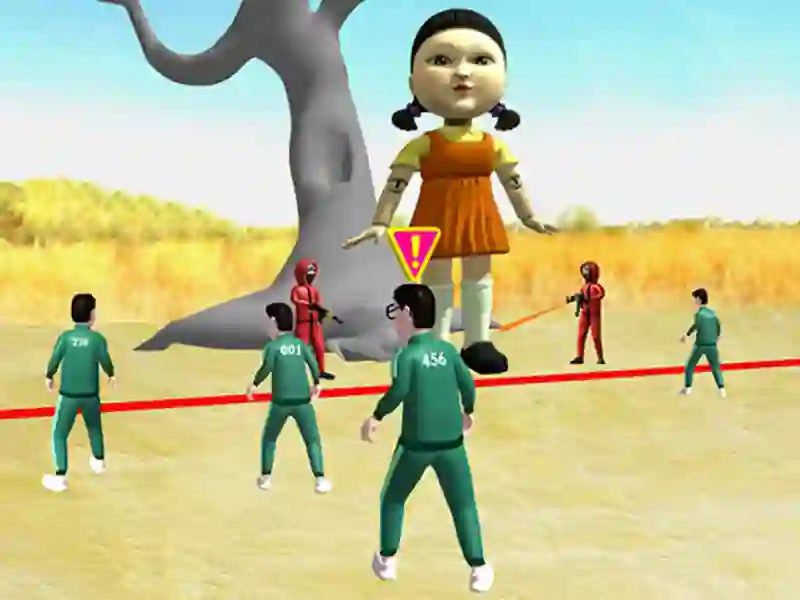 Παιχνίδι Κόκκινο ανοιχτό πράσινο φως σε απευθείας σύνδεση