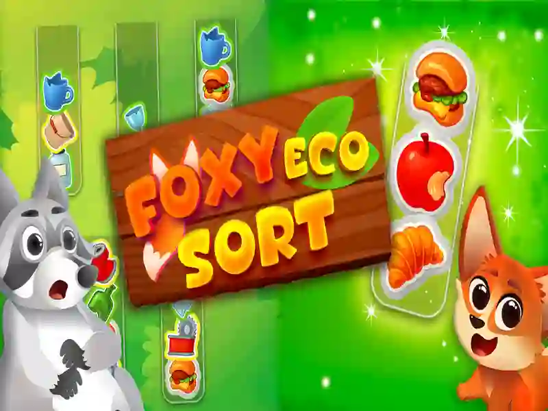 Παιχνίδι Foxy Eco Sort σε απευθείας σύνδεση