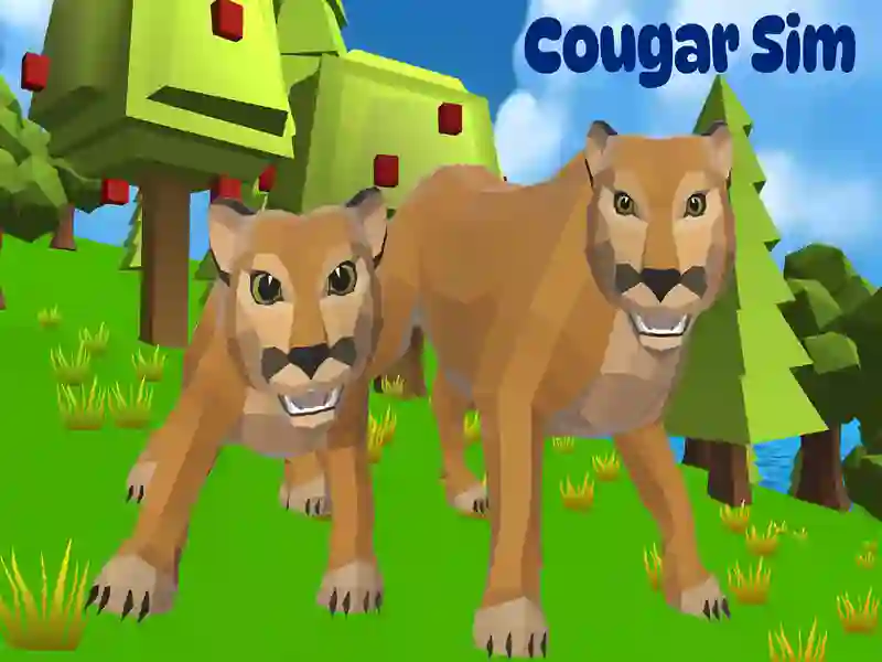 Παιχνίδι Cougar Simulator: Big Cats σε απευθείας σύνδεση Παιχνίδι Cougar Simulator: Big Cats σε απευθείας σύνδεση