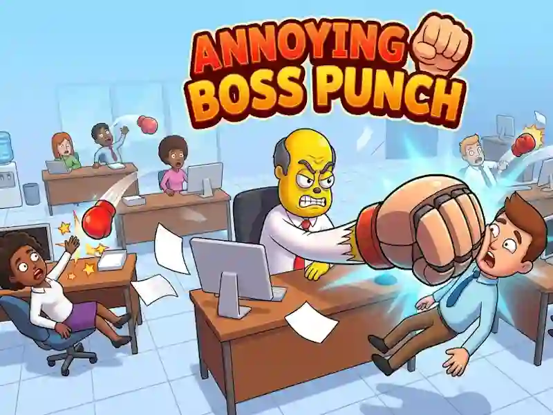 Παιχνίδι Annoying Boss Punch σε απευθείας σύνδεση
