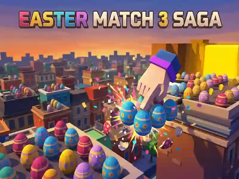 Παιχνίδι Easter Match 3 Saga σε απευθείας σύνδεση