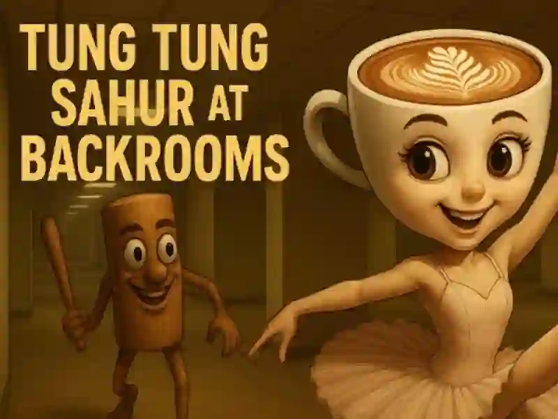 Παιχνίδι Tung tung sahur σε backrooms σε απευθείας σύνδεση