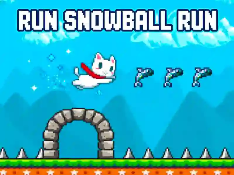 Παιχνίδι Run Snowball Run σε απευθείας σύνδεση