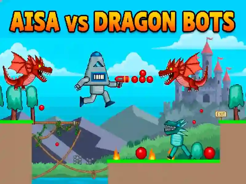 Παιχνίδι Aisa Vs Dragon Bots σε απευθείας σύνδεση