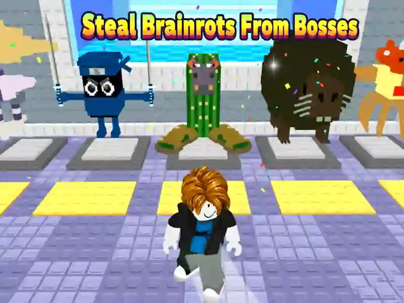 Παιχνίδι Κλέψτε Brainrots από τα αφεντικά σε απευθείας σύνδεση