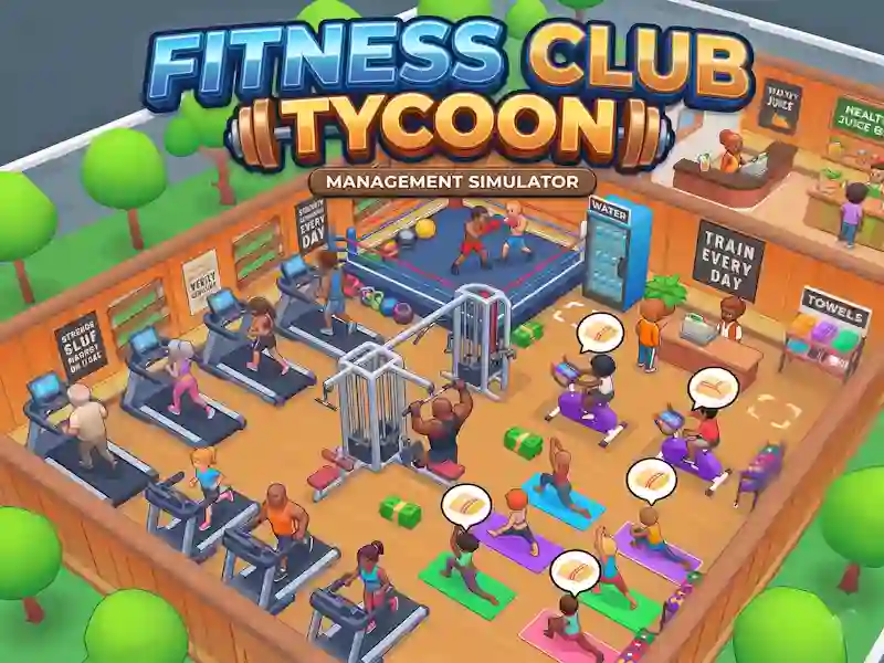 Παιχνίδι Fitness Club Tycoon σε απευθείας σύνδεση