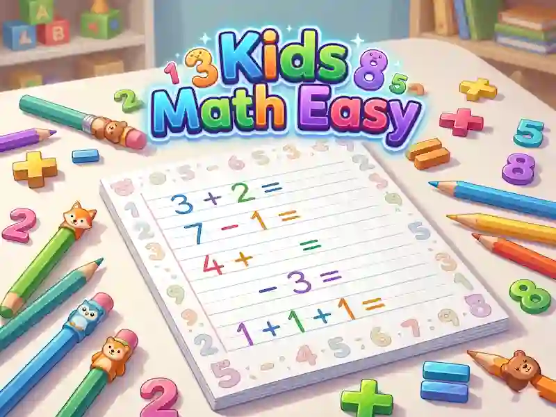Παιχνίδι Kids Math Easy σε απευθείας σύνδεση