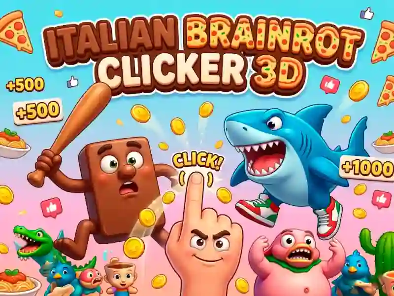 Παιχνίδι Italian Brainrot Clicker 3D σε απευθείας σύνδεση