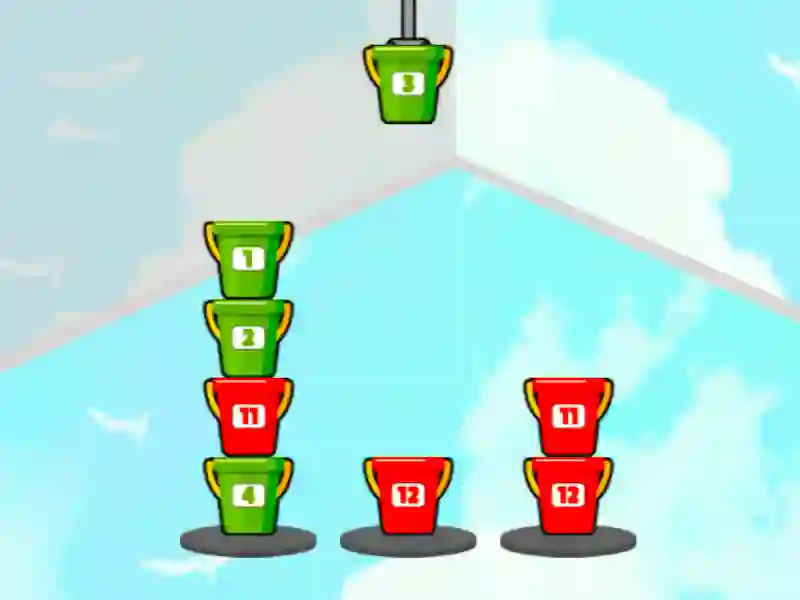 Παιχνίδι Ταξινόμηση κουβάδων σε απευθείας σύνδεση