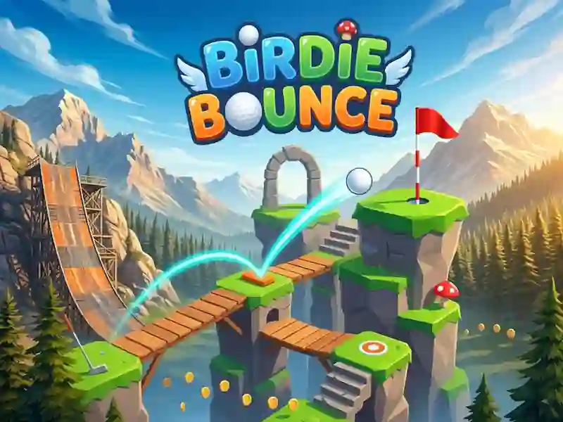 Παιχνίδι Birdie Bounce σε απευθείας σύνδεση