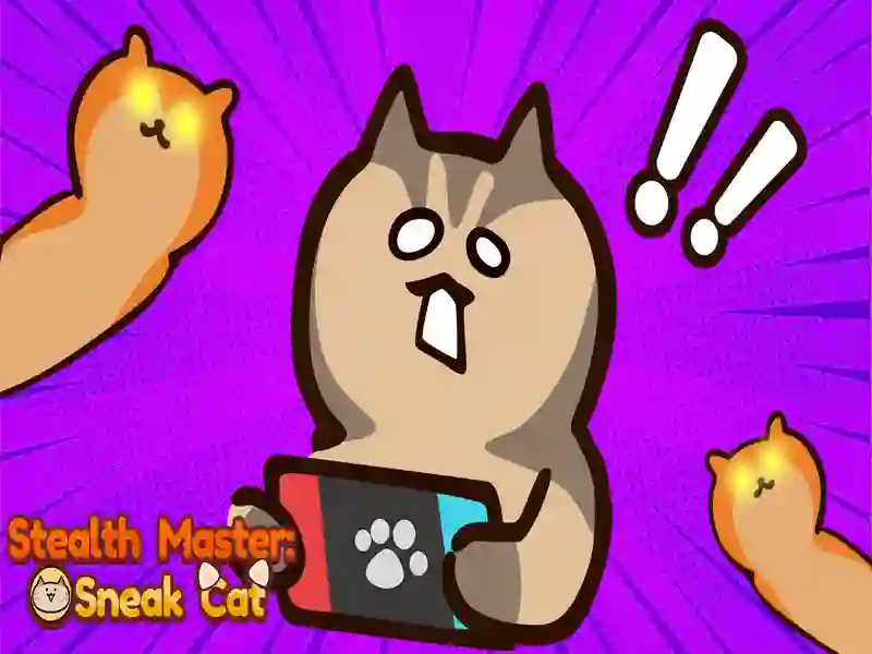 Παιχνίδι Stealth Master Sneak Cat σε απευθείας σύνδεση Παιχνίδι Stealth Master Sneak Cat σε απευθείας σύνδεση