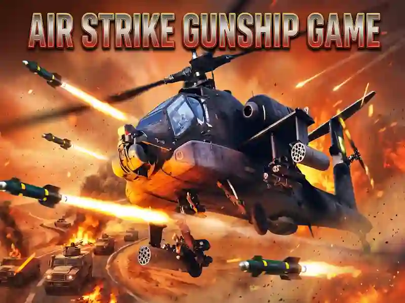 Παιχνίδι Air Strike Gunship Game σε απευθείας σύνδεση