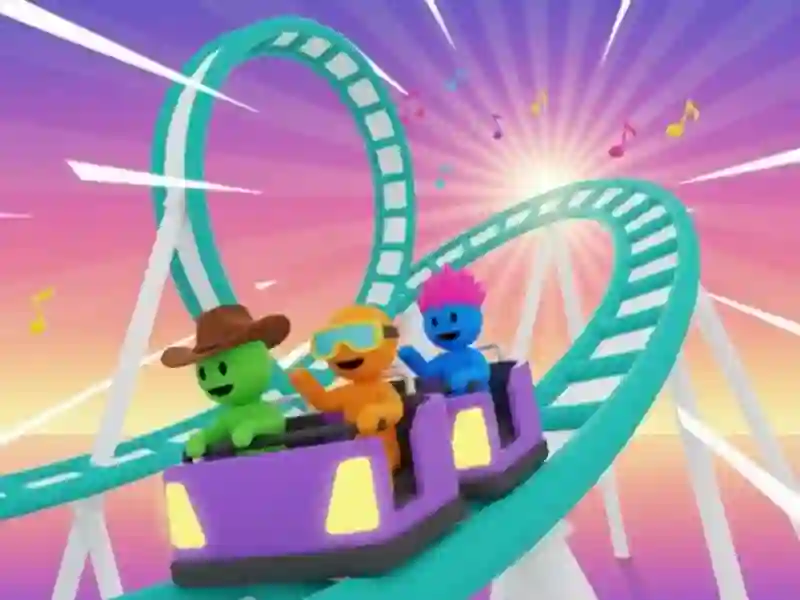 Παιχνίδι Roller Coaster 3D σε απευθείας σύνδεση