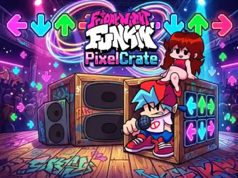 Παιχνίδι Friday Night Funkin PixelCrate σε απευθείας σύνδεση