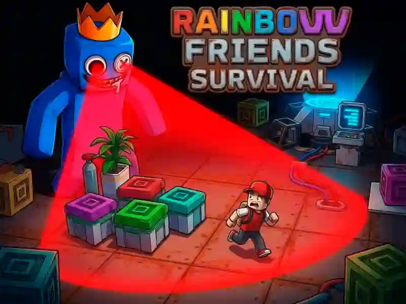 Παιχνίδι Rainbow Friends Survival σε απευθείας σύνδεση