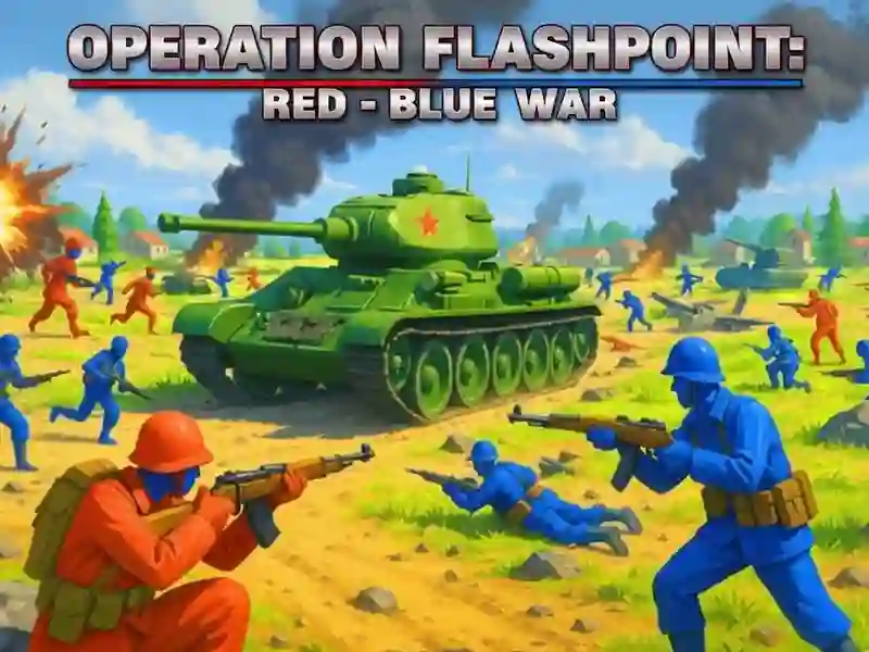Παιχνίδι Operation Flashpoint: Red- Blue War σε απευθείας σύνδεση Παιχνίδι Operation Flashpoint: Red- Blue War σε απευθείας σύνδεση