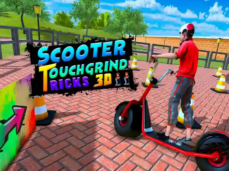 Παιχνίδι Scooter touchgrind κόλπα 3D σε απευθείας σύνδεση