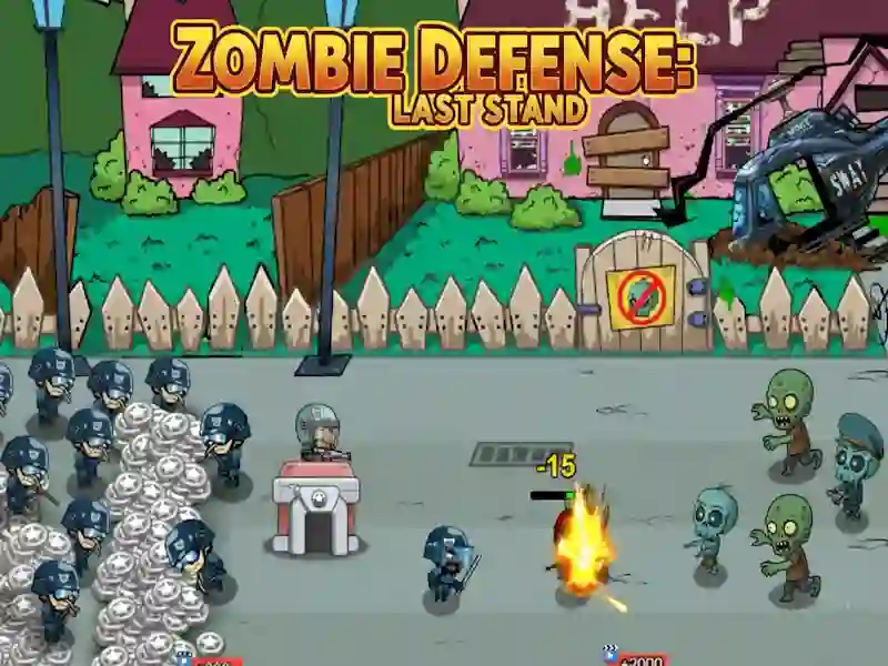 Παιχνίδι Zombie Defense: Last Stand σε απευθείας σύνδεση