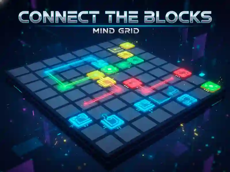 Παιχνίδι Συνδέστε The Blocks Mind Grid σε απευθείας σύνδεση