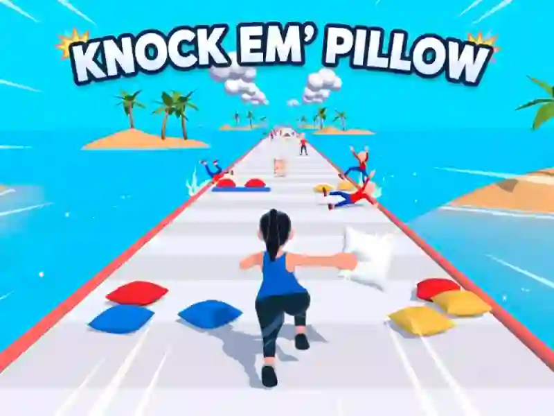 Παιχνίδι Knock em' Pillow σε απευθείας σύνδεση