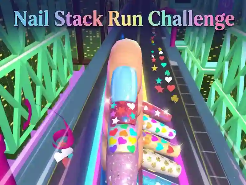 Παιχνίδι Nail Stack Run Challenge σε απευθείας σύνδεση