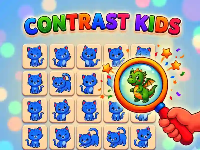 Παιχνίδι Contrast Kids σε απευθείας σύνδεση