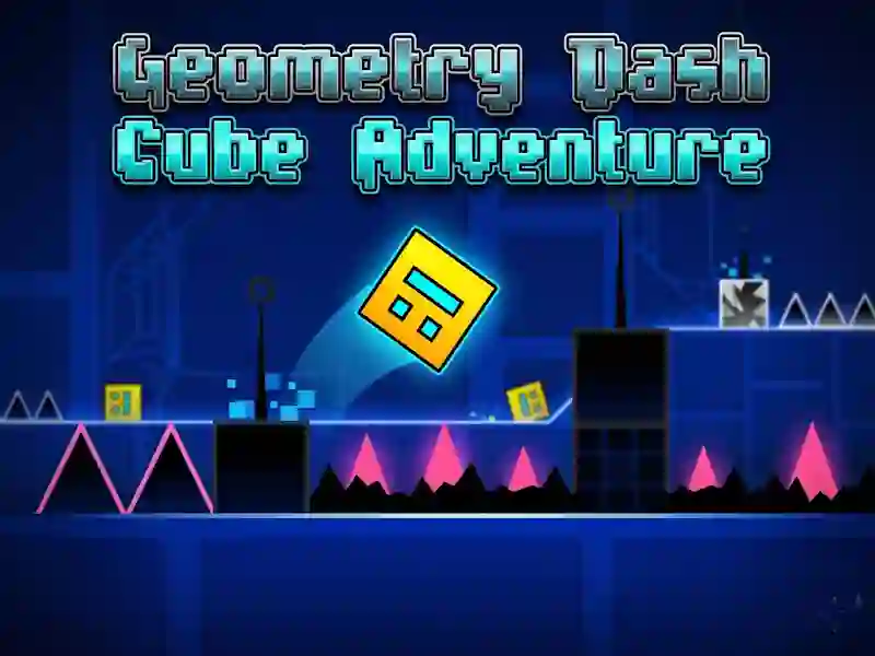 Παιχνίδι Geometry Dash Cube Adventure σε απευθείας σύνδεση