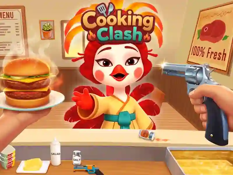 Παιχνίδι Cooking Clash σε απευθείας σύνδεση