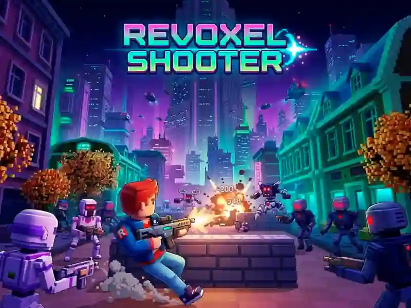 Παιχνίδι Revoxel shooter σε απευθείας σύνδεση