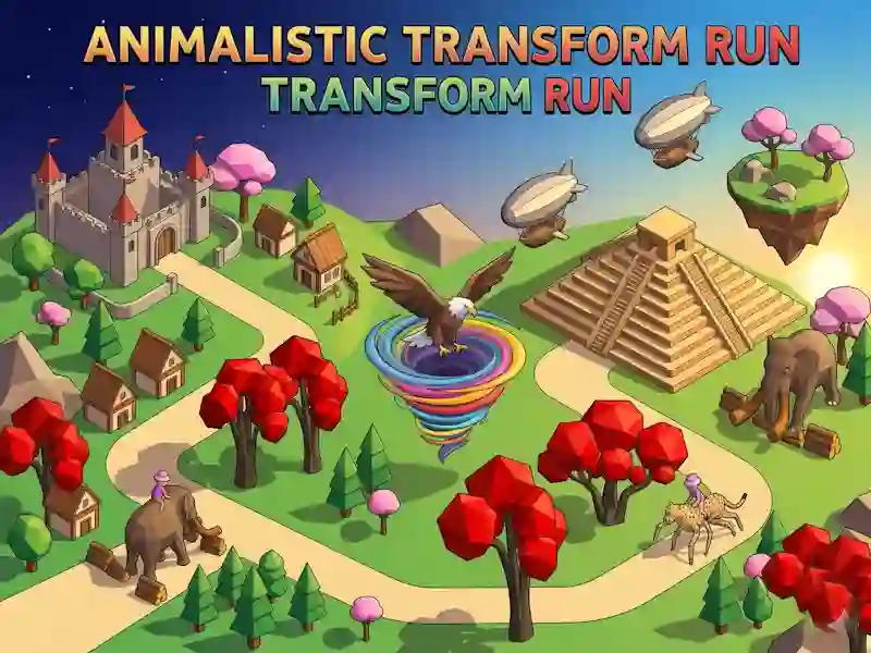 Παιχνίδι Animalistic Transform Run σε απευθείας σύνδεση
