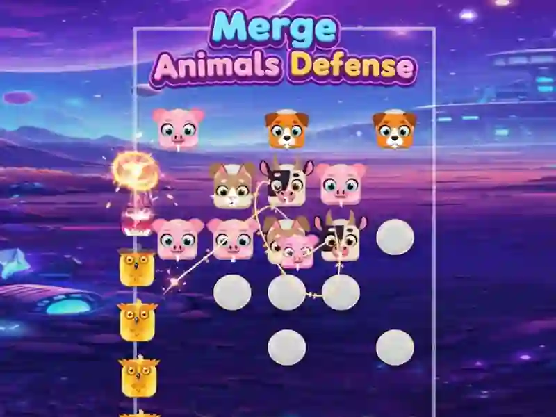 Παιχνίδι Merge Animals Defense σε απευθείας σύνδεση