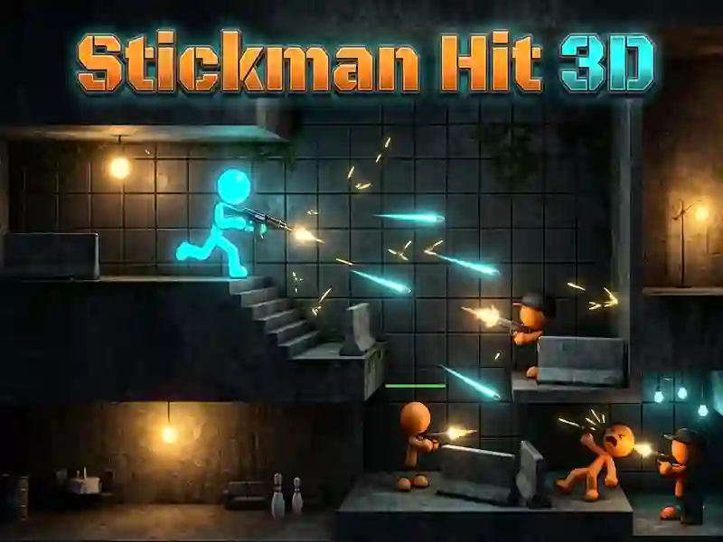 Παιχνίδι Stickman Hit 3D σε απευθείας σύνδεση