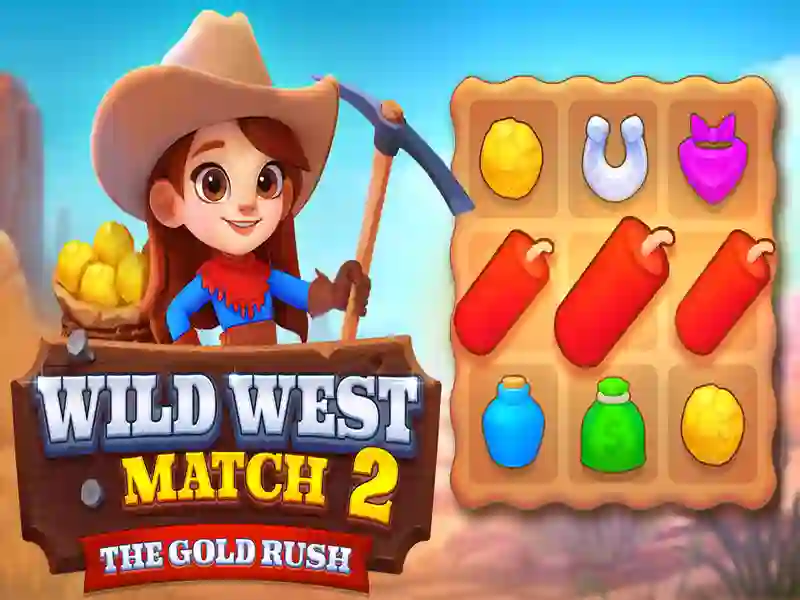 Παιχνίδι Wild West Match 2: The Gold Rush σε απευθείας σύνδεση