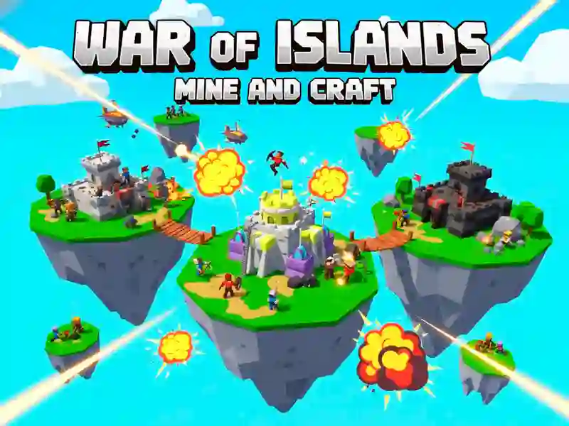 Παιχνίδι War Of Islands Mine And Craft σε απευθείας σύνδεση